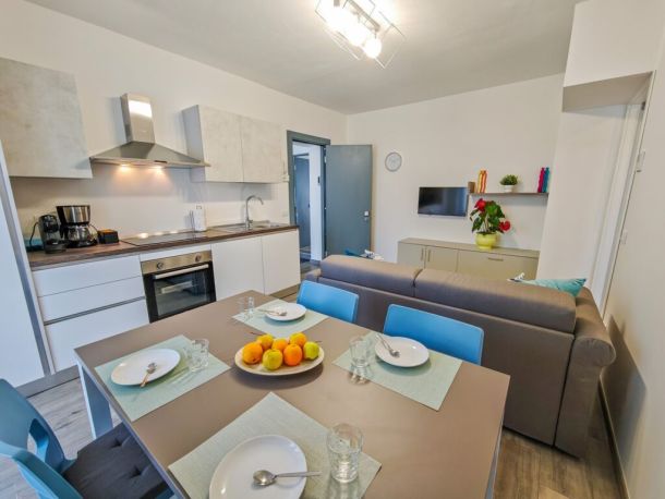 sala cucina appartamento tritone