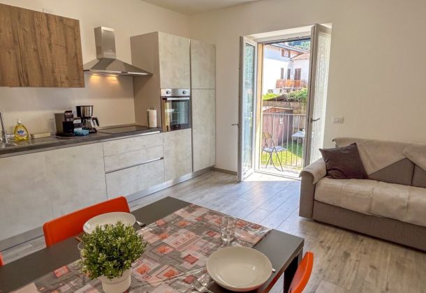 sala cucina appartamento Ariston