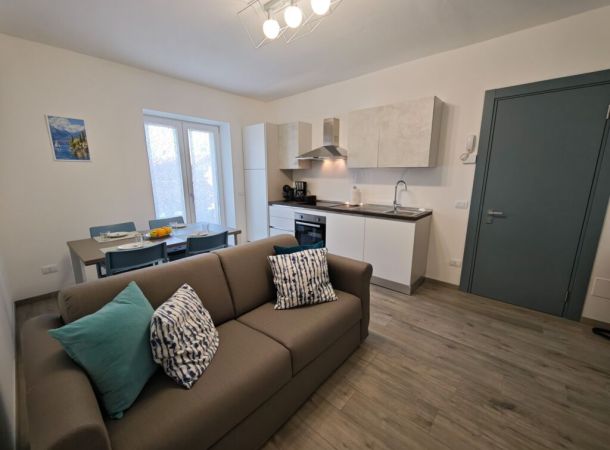 vista sala cucina appartmento tritone