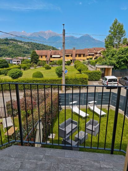 balcone vista giardino