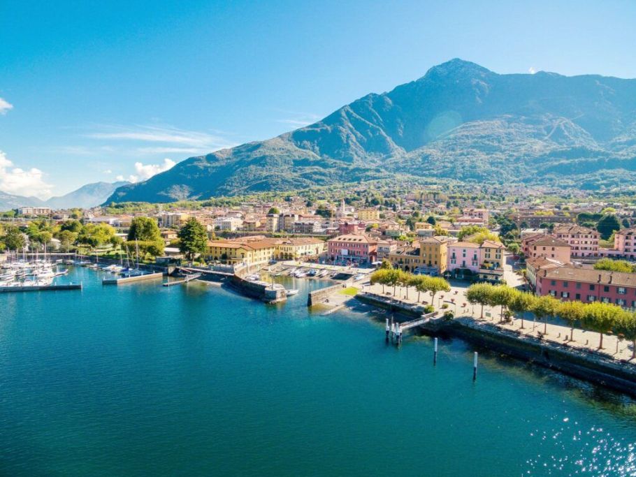 Colico vista dal lago