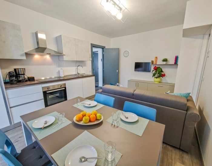 sala cucina appartamento tritone