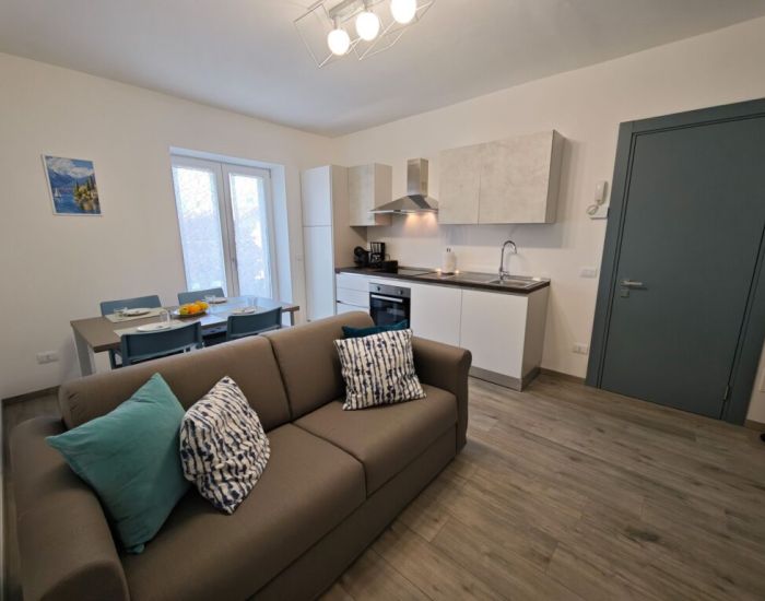 vista sala cucina appartmento tritone